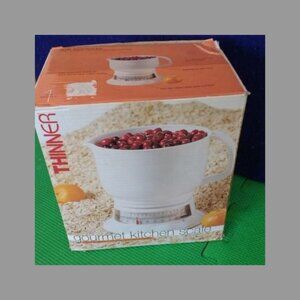 Gourmet Kitchen scale by Thinner Used